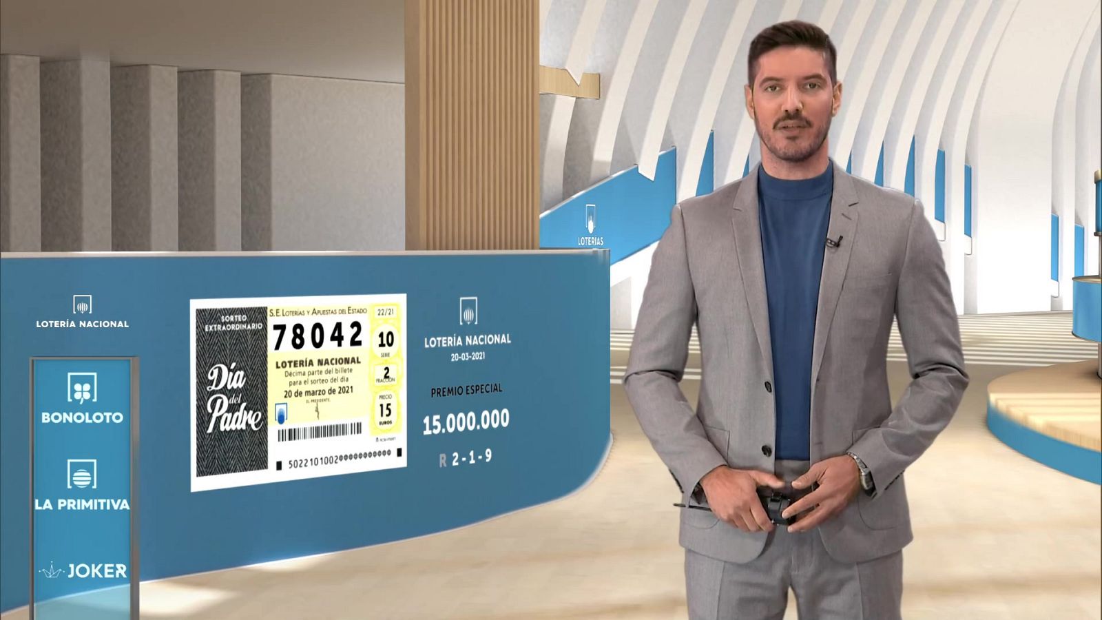 Sorteo de la Lotería Nacional del 20/03/2021 - ver ahora