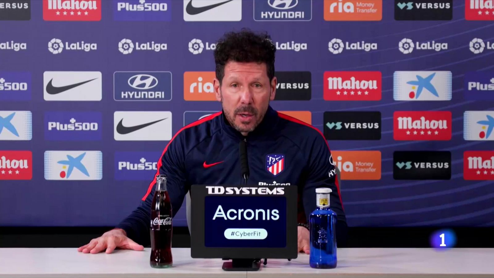 Simeone, autocrítico: "Quien tiene que mejorar y crecer soy yo"