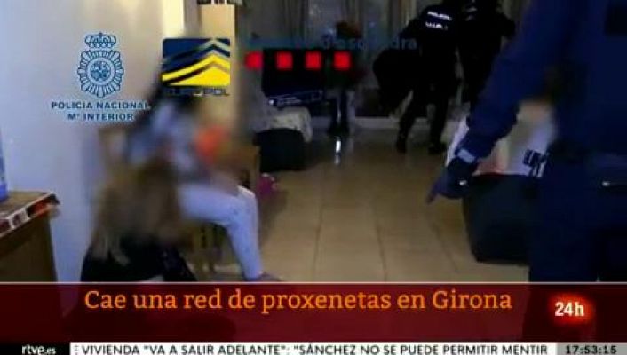 Informativo 24h - Desarticulada una red internacional de proxenetas en Girona y liberadas 18 mujeres