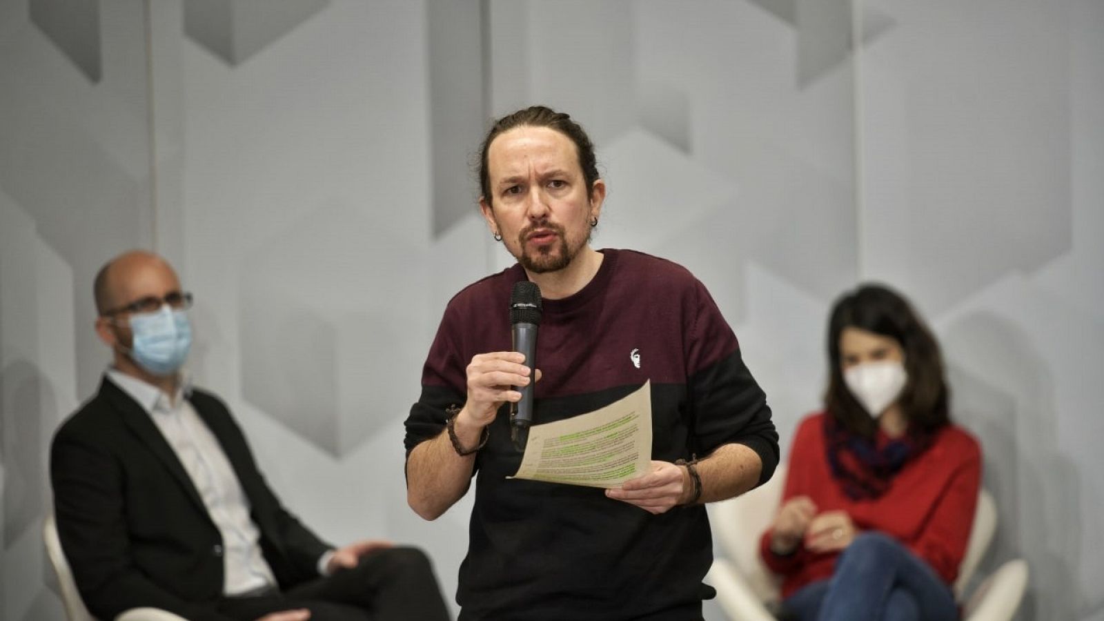 Pablo Iglesias: "El PP se quiere atrincherar en Madrid"