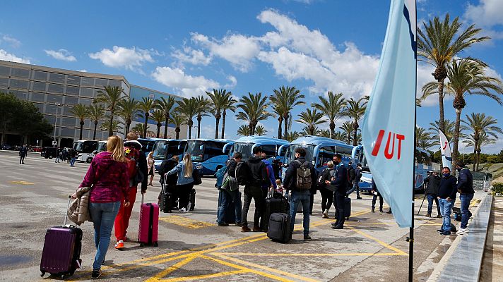 Mallorca vuelve a recibir turistas alemanes