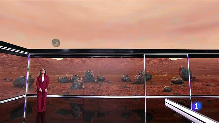 Telediario 1 - Se cumple un mes de la llegada del Perseverance a Marte