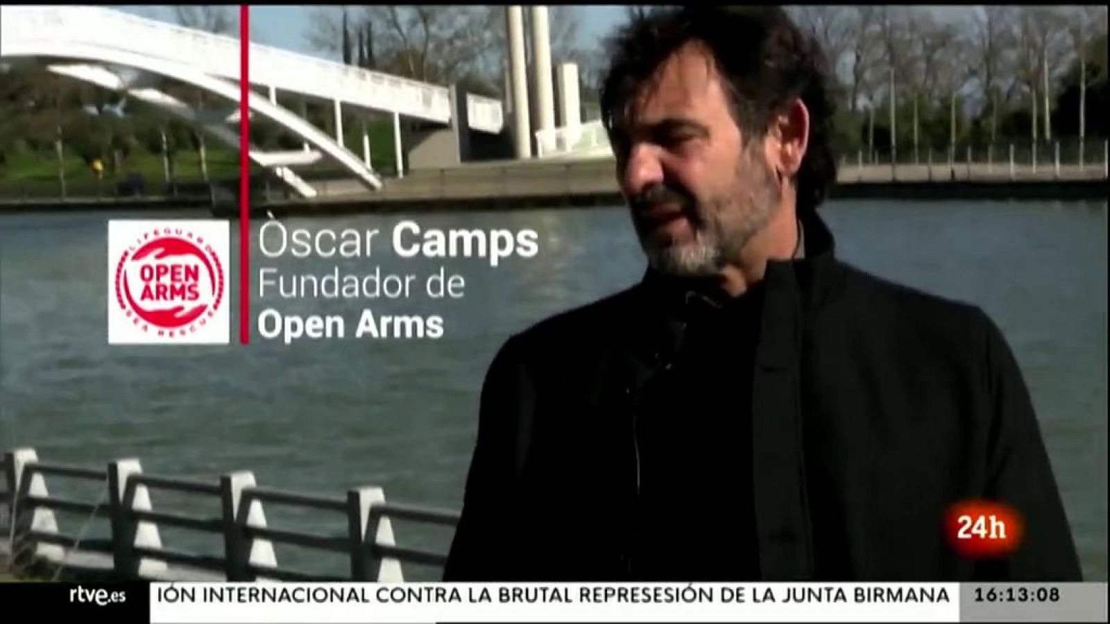 Parlamento - La entrevista - Óscar Camps, fundador de la ONG Open Arms - 20/03/2021