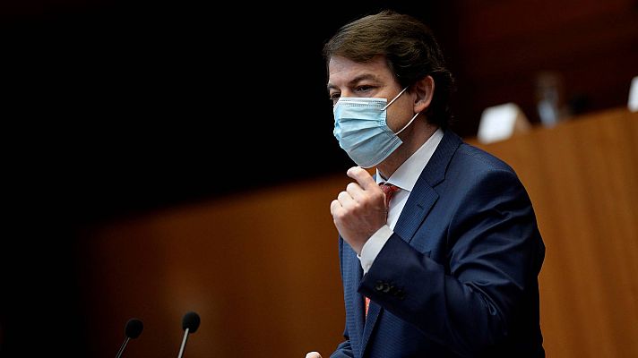 Telediario 1 - El PSOE llama a la "valentía" en la moción de Castilla y León, mientras PP y Cs le acusan de alentar el transfuguismo