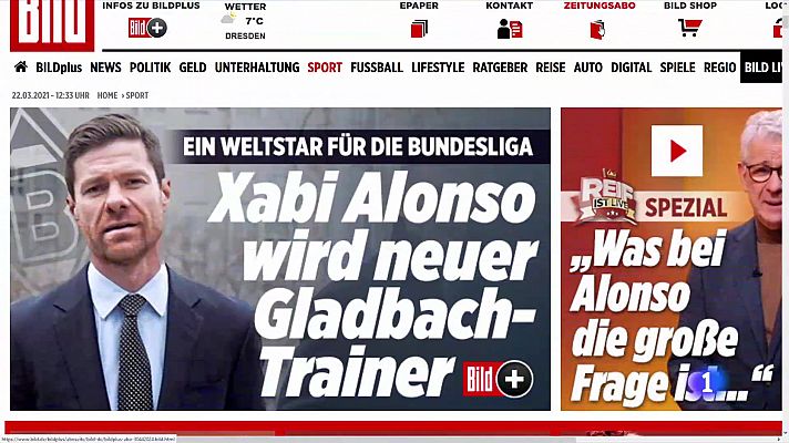 La prensa alemana da por hecho que Xabi Alonso será el entrenador del Gladbach