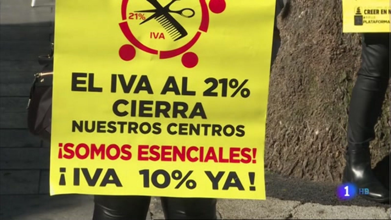 Las peluqerías extremeñas piden un IVA del 10% - 22/03/2021