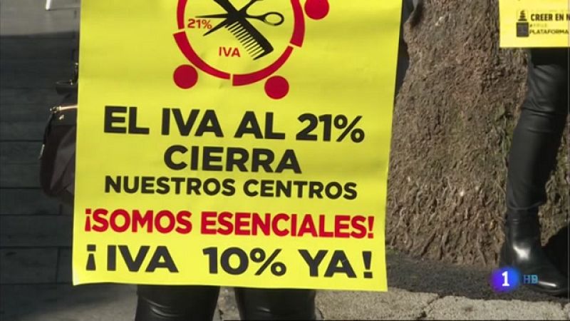 Las peluqerías extremeñas piden un IVA del 10% - 22/03/2021