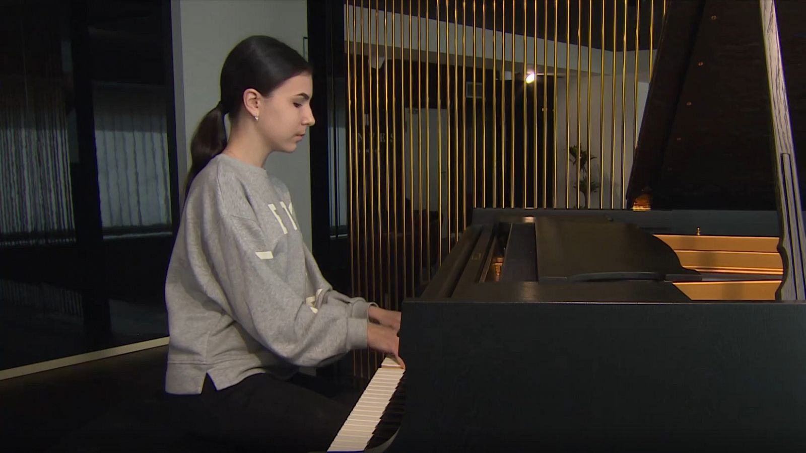 Alexandra Dovgan, pianista prodigio a los 13 años