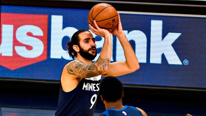 Telediario 1 - Ricky Rubio y su doble-doble no evitan la derrota de los Wolves ante los Thunder