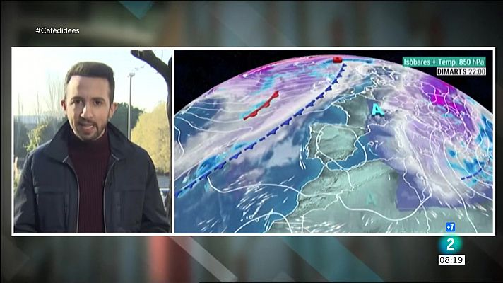 Cafè d'idees - Matí fred i migdia més primaveral a l'interior