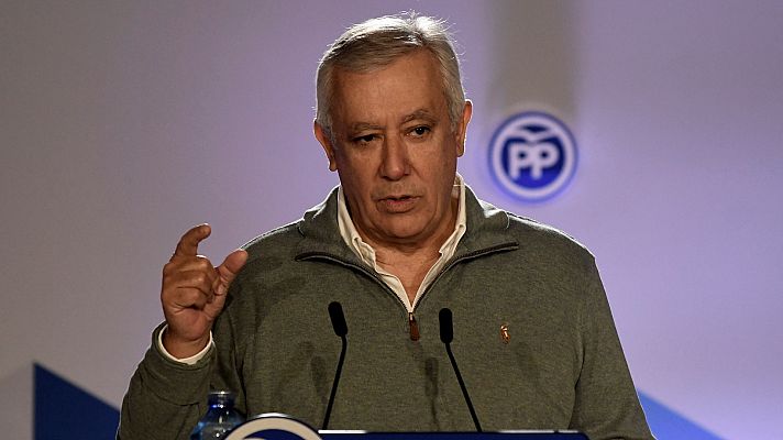 Telediario 1 - Arenas niega haber recibido sobresueldos en el juicio por la 'caja B' del PP