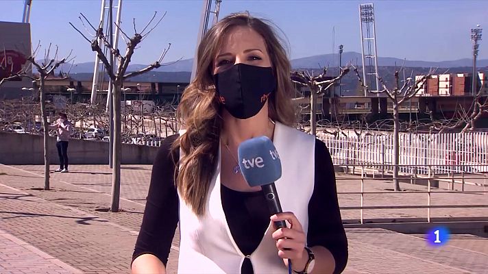 Telediario 1 - Ramos y Gayá entrenan con el grupo y Gerard Moreno sigue con molestias