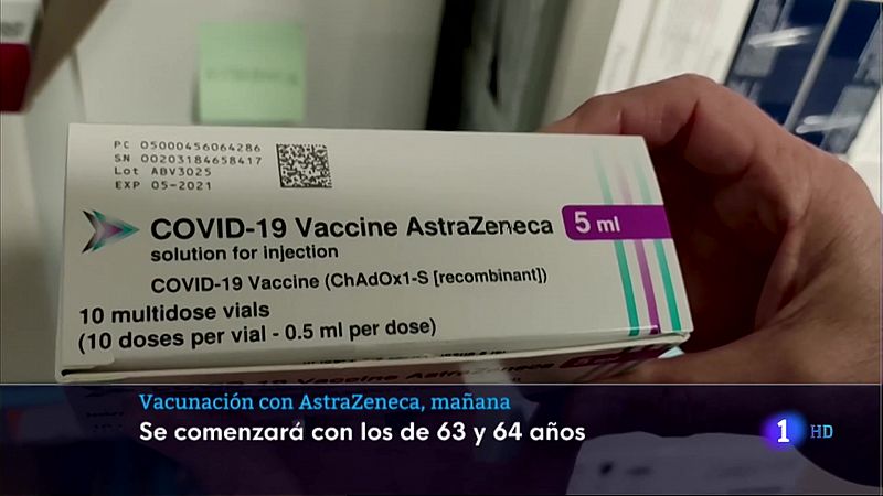 Se retomará la vacunación con AstraZeneca en Extremadura - 23/03/2021