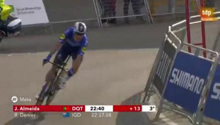 Ciclismo - Almeida, nuevo líder de la Volta tras la contrarreloj