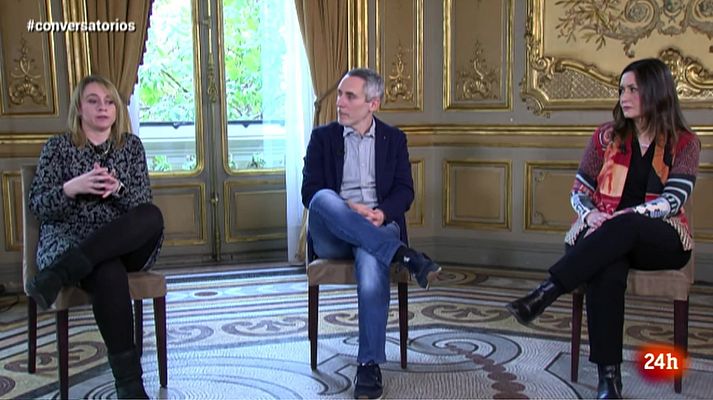 Conversatorios en Casa de América - Carlos Vila, Ada Hernández y Ángela Armero