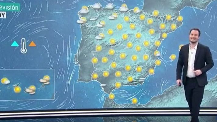 La Aemet prevé temperaturas al alza en casi todo el país