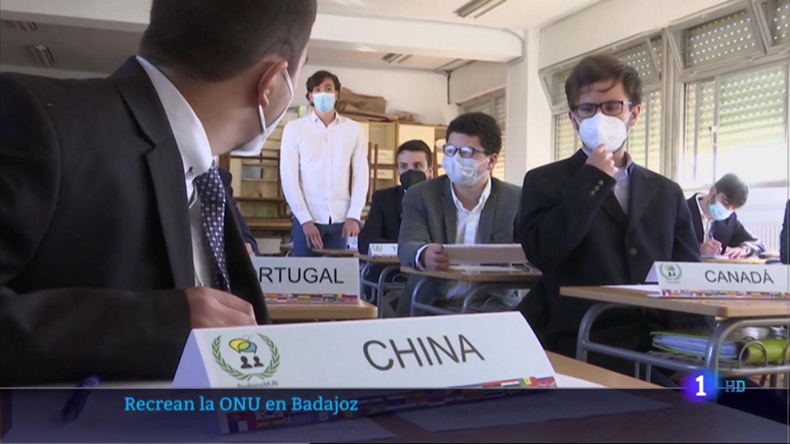 Recrean la ONU en Badajoz