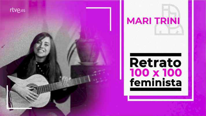 Objetivo Igualdad -Retrato 100x100 feminista: Mari Trini, cantante y compositora