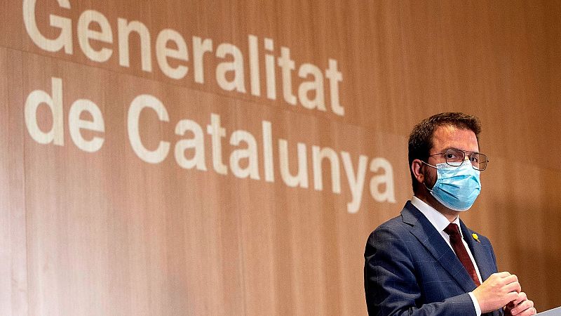 Borràs propone a Aragonès candidato a la presidencia de la Generalitat