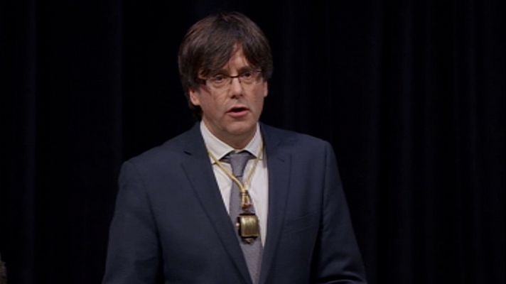 Arxiu TVE Catalunya - Discurs de Carles Puigdemont en ser investit President