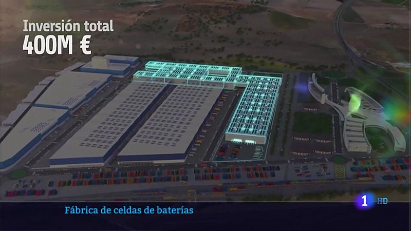 Primera fábrica de celdas de baterías del sur de Europa, en Badajoz - 24/03/2021