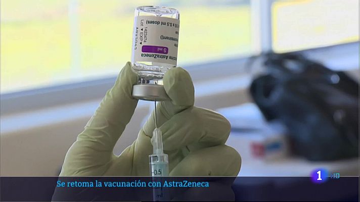 Vuelve a administrarse la vacuna de AstraZeneca en Extremadura