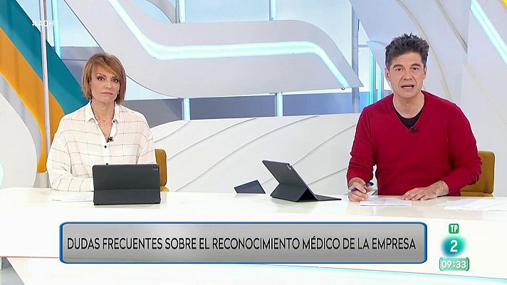 Aquí hay trabajo - Lo básico sobre el reconocimiento médico de la empresa