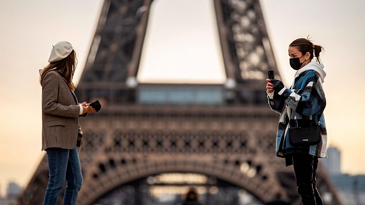 Telediario 1 - Los hospitales de París están saturados por el coronavirus