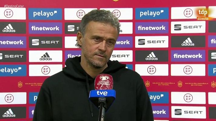 Fútbol - España 1-1 Grecia | Luis Enrique: "No me ha gustado, no hemos estado inspirados"