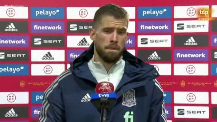 Fútbol - España 1-1 Grecia | Iñigo Martínez, "nada contento" con el penalti