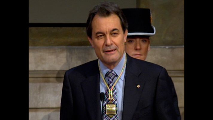 Arxiu TVE Catalunya - Discurs d'Artur Mas en ser investit President