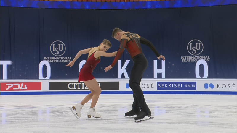 Mishina y Galliamov, la pareja campeona del mundo en Estocolmo