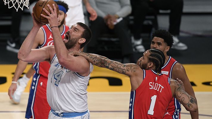 Telediario 1 - Marc Gasol: "Cuando el COVID te golpea, te golpea fuerte"
