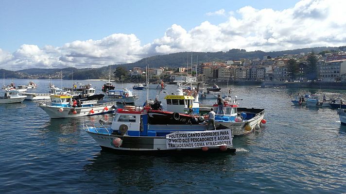 Telexornal - Galicia - A pesca artesanal, contra o novo regulamento europeo de control