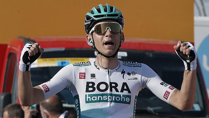 Ciclismo - Así fue la llegada de la etapa 5 de la Volta a Catalunya