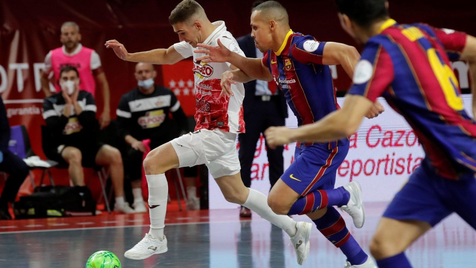 Resumen del Barça-El Pozo, de cuartos de final de la Copa de España de Futsal