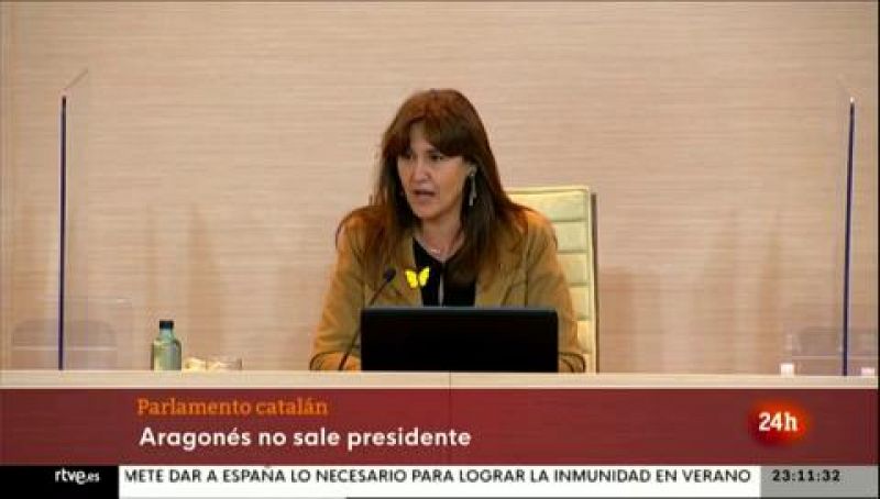 Aragon�s no logra ser presidente de la Generalitat en primera votaci�n