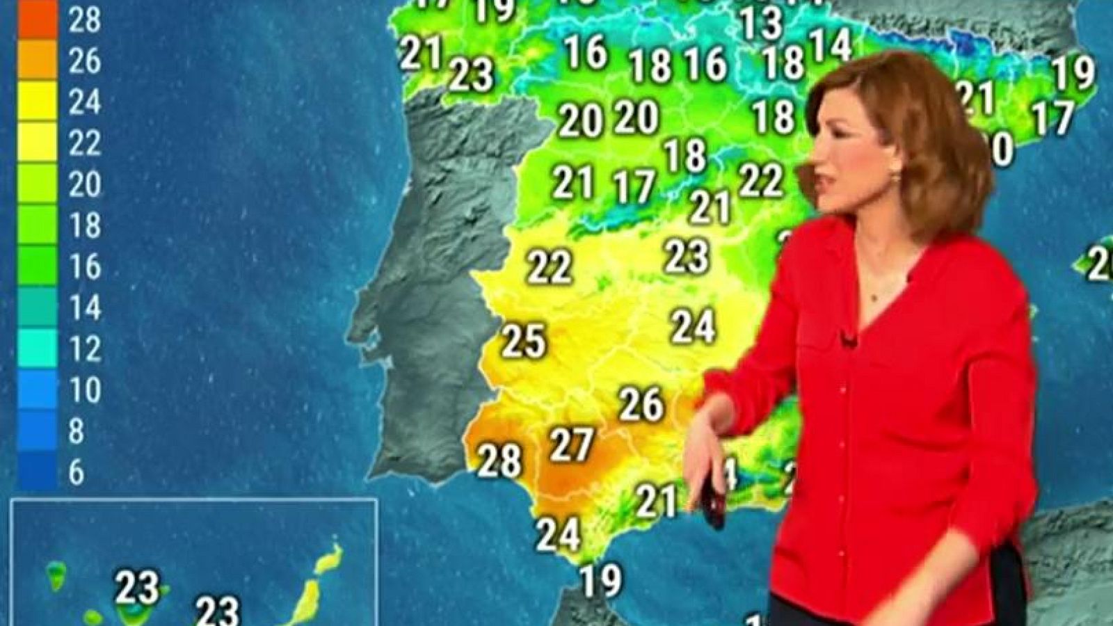 Bajan las temperaturas en Canarias, Baleares y el tercio oriental peninsular - El tiempo | Ver
