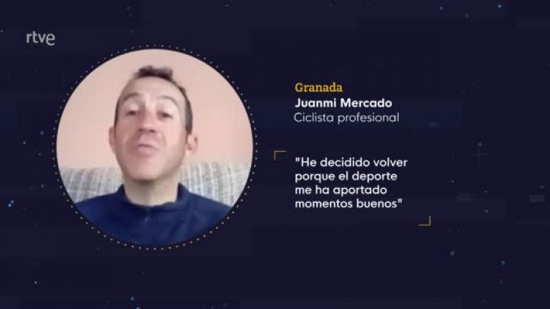 Juanmi Mercado vuelve al ciclismo 14 años después: "Por elegir mal el camino te puedes estrellar"