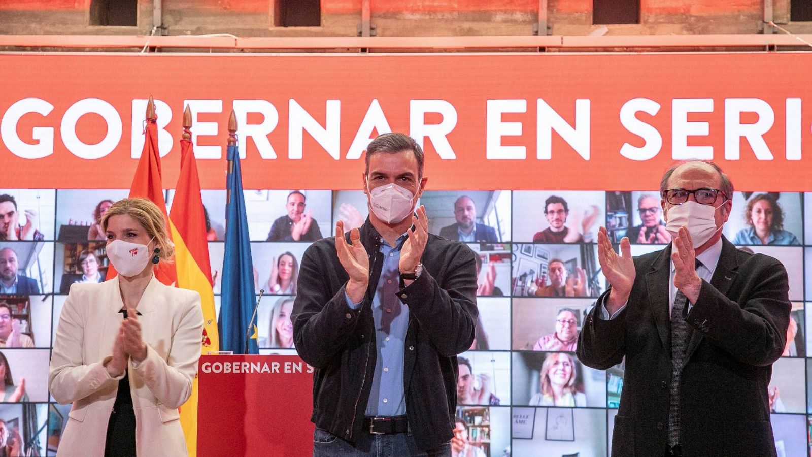 Telediario 1: Críticas, posibles pactos y líneas rojas en la precampaña de las elecciones en Madrid | RTVE Play