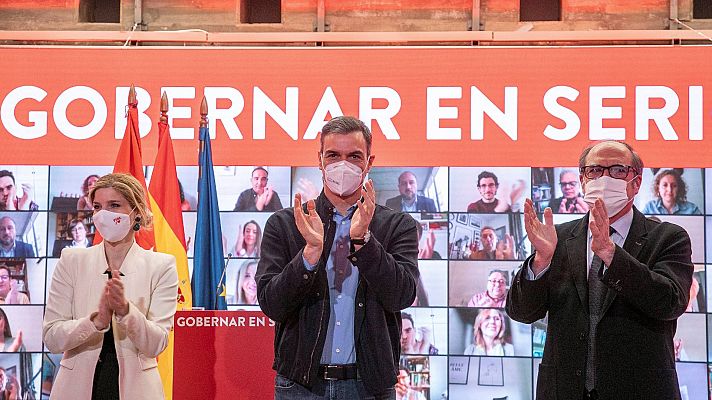 Telediario 1 - Críticas, posibles pactos y líneas rojas en la precampaña de las elecciones en Madrid