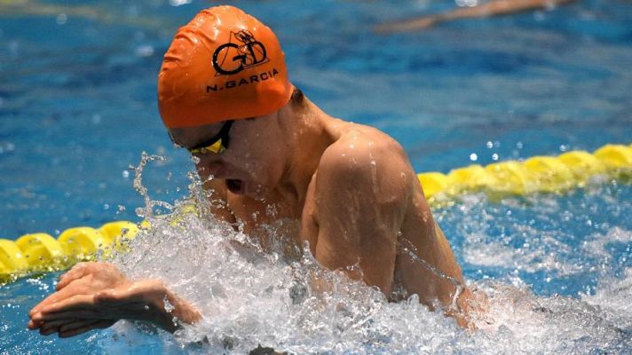 Telediario 1 - Nico García se hace un hueco entre los mejores de la piscina española