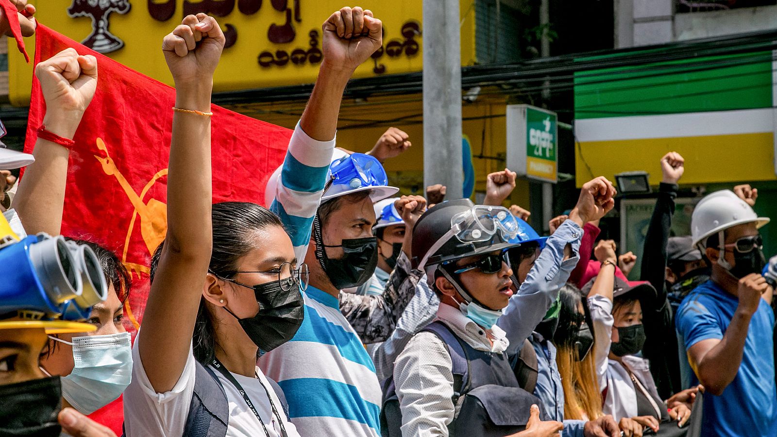 Las protestas de Birmania viven su día más sangriento desde el golpe de Estado