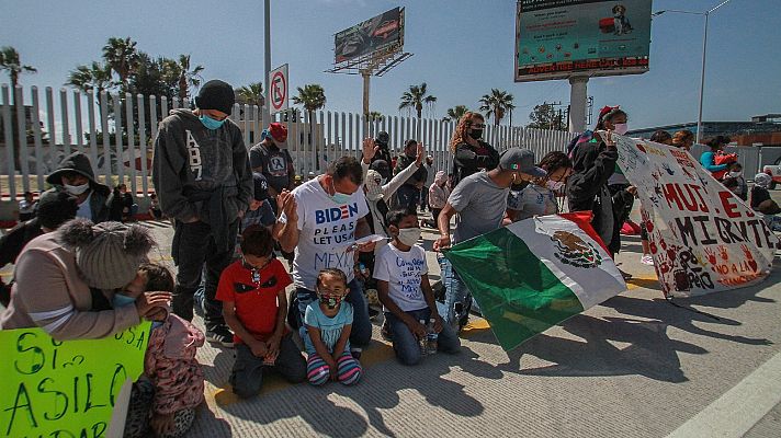 Repunta el flujo migratorio hacia EE.UU. a pesar de que su frontera sigue cerrada