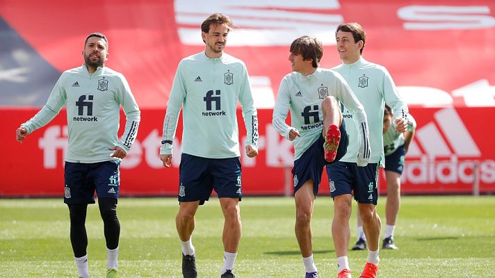 Telediario 1 - Se esperan cambios en el once de Luis Enrique ante Georgia