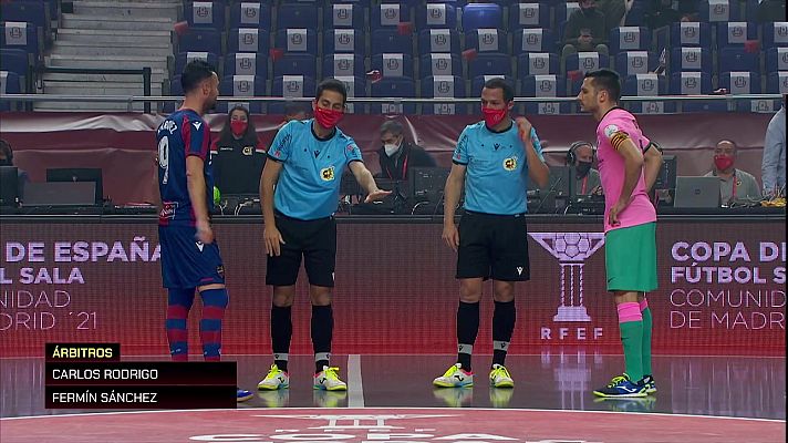 Fútbol Sala - Copa de España. 2ª Semifinal: Levante UD FS - Barça