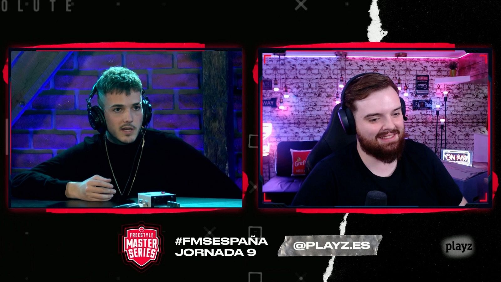 Final FMS España 2020/21 - Ibai entrevista a Bnet tras ganar la final