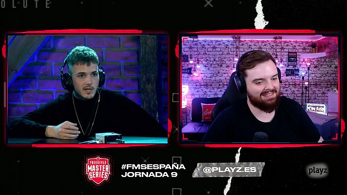 Final FMS España 2020/21 - Ibai entrevista a Bnet tras ganar la final