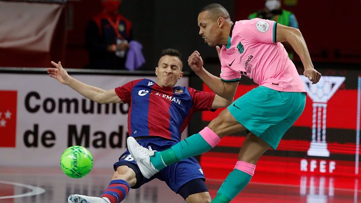 Fútbol Sala - Resumen y goles del Barcelona 6-3 Levante
