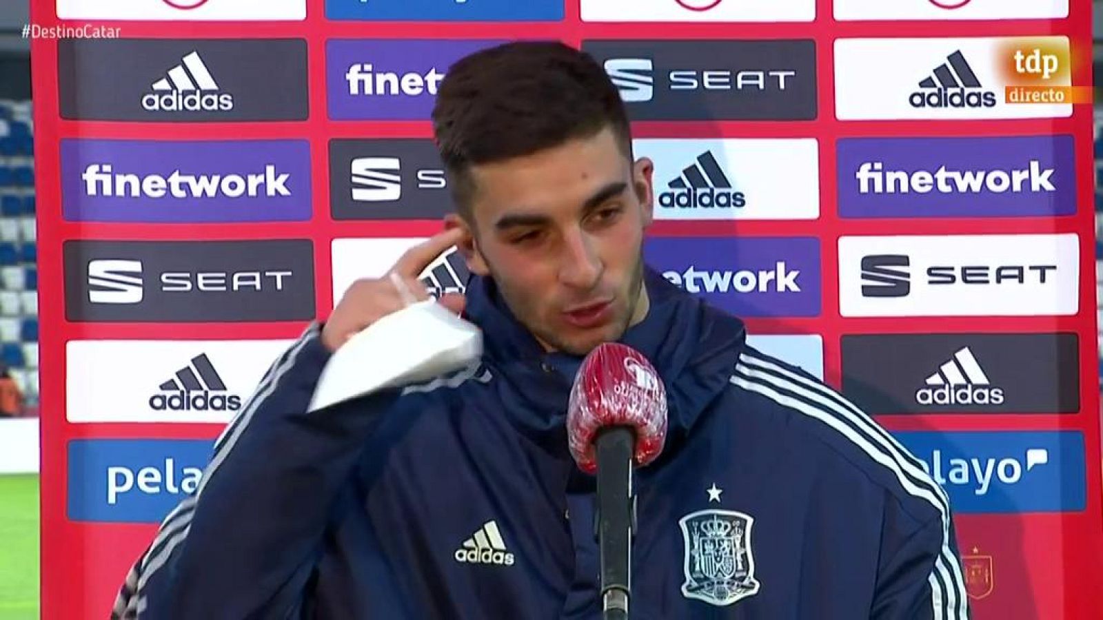 Ferrán Torres: "Ha sido bonito volver a jugar con público" | Ver